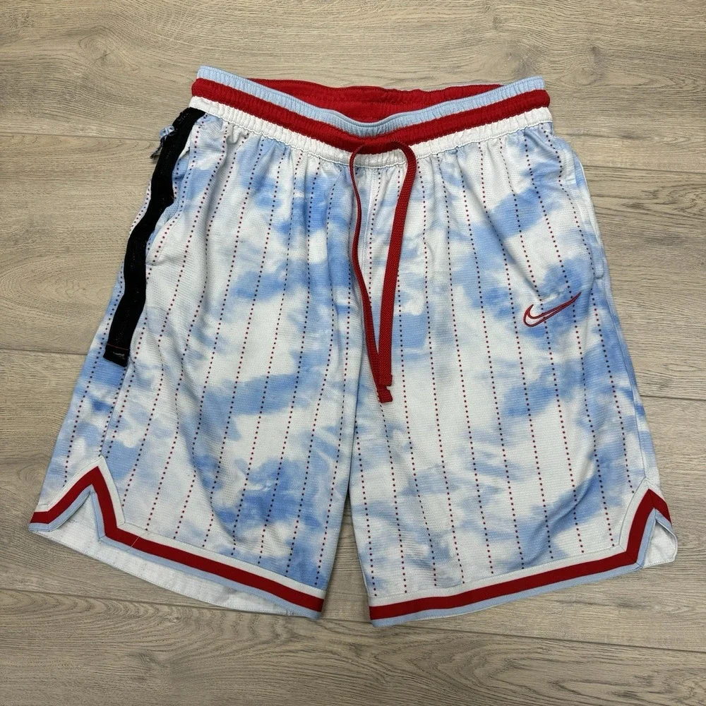 Nike DNA Cloud‎ Tie Dye Print Basketball Shorts Men's Sz M Dri Fit PICKS